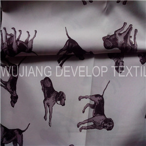 Polyester Printed Pongee Fabric for Garment (DT2026)