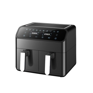 Duży 8L Dual Basket Electric Air Fryer - Zdrowe urządzenie do pieczenia bez oleju