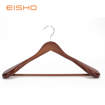 Luxury Wood Coat Hangers With Wide Shoulder EWH0093-93