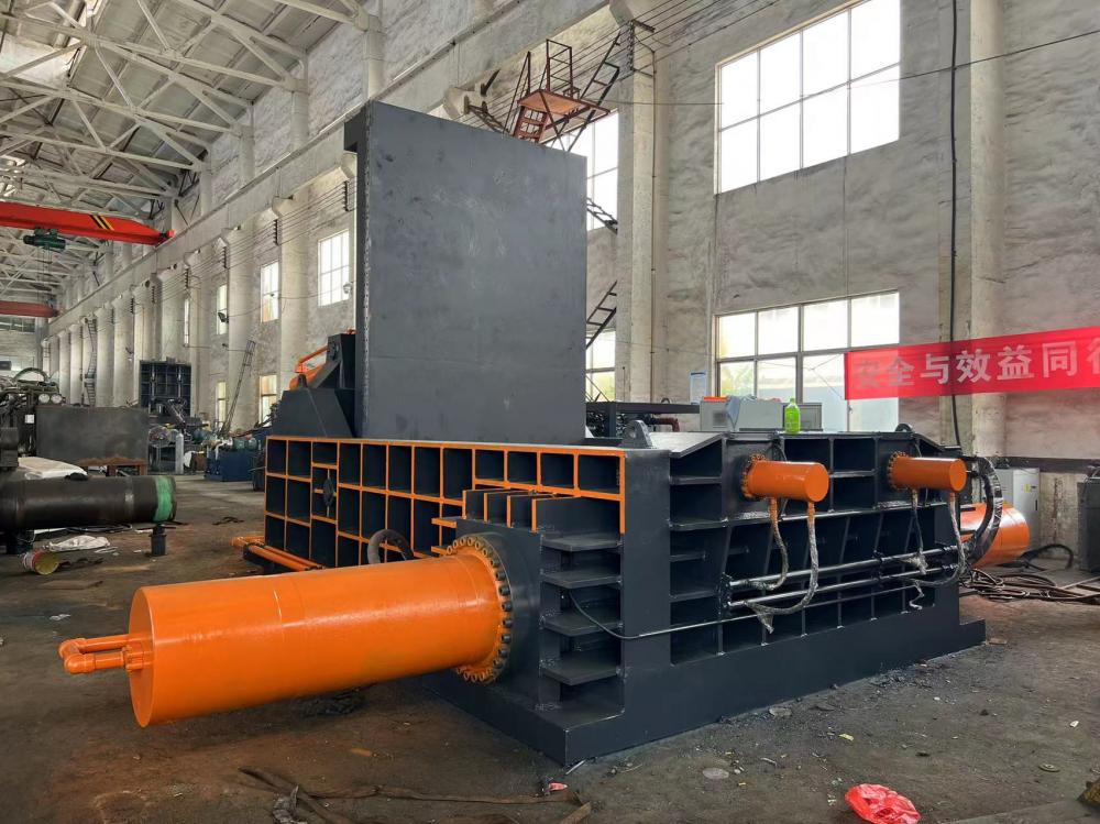 Colored And Black Metal Scraps Baler Press Machine