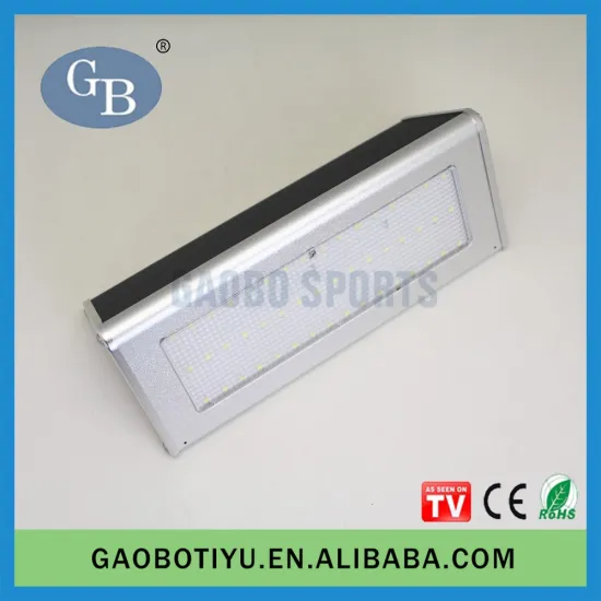 Outdoor Aluminium Alloy 48 LED Microwave Radar Sensor Waterproof Energy Saving Solar Power Wall Light.