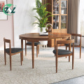 Mesa De Comedor Muebles Para El Hogar De Madera Redonda Extensible