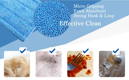 Reusable Swiffer Wetjet Refill Pads: Microfiber Mop for Wet & Dry Floor Cleaning