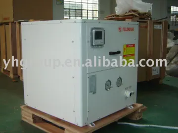 newly ground source water to water heat pump