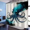 printing bath shower curtain
