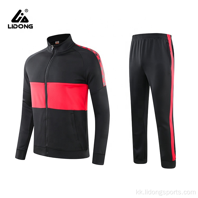 Жоғары сапалы сәнді сценарийдің терминалығы Mens Tracksuit жиынтығы