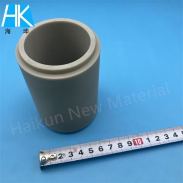 Aluminium Nitrida AlN Selongsong Isolasi Keramik Konduktivitas Termal Tinggi 170W/mK untuk Modul Daya Semikonduktor
