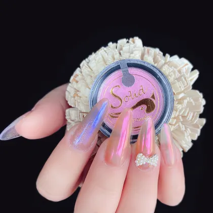 BOKO New Concept Private Label Mirror Pigment Chrome Powder Aurora Pigment Manufacturer