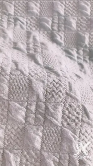 Three-dimensional Stretch Jacquard Knit Fabric