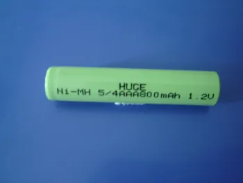 1.2V 5/4AAA Size NiMH 800mAh Single Battery