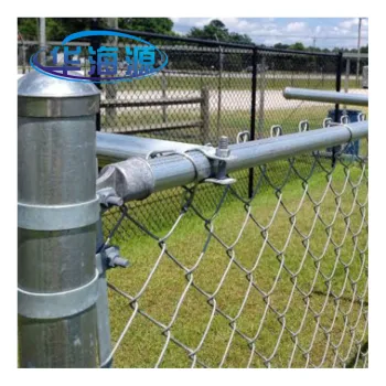 Used Black Chain Link Fence for Wholesale Factory Sales