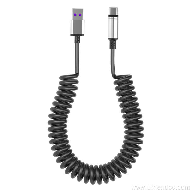 Type-c Mobile Phone Charging Cable Fast Charging Telescopic