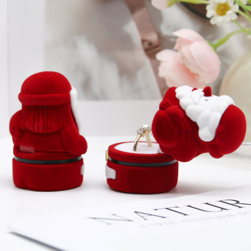 Customized Nezha velvet ring necklace jewelry box
