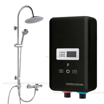 Mini Electric Tankless Water Heater for Instant Hot Shower and Kitchen Faucet