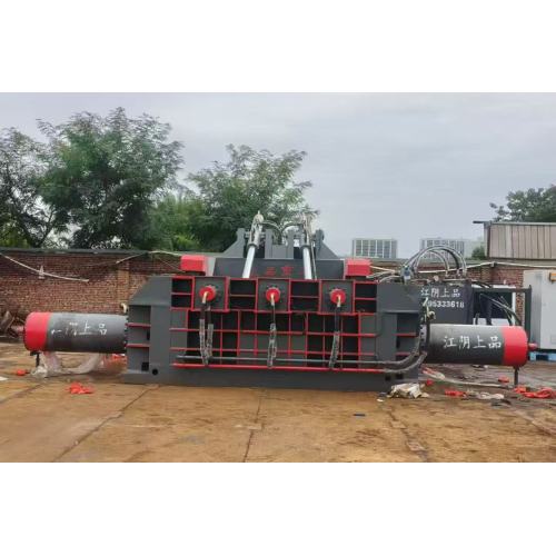 Enfardadeira metálica hidráulica robusta para aplicações pesadas