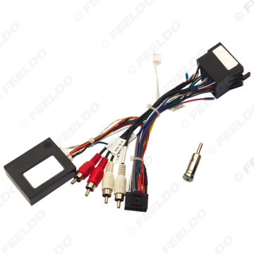 16Pin Netzkabel Kabelbaumadapter mit Canbus Box für Alfa Romeo Giulietta/MTO/159/147 Kopfeinheit Installation