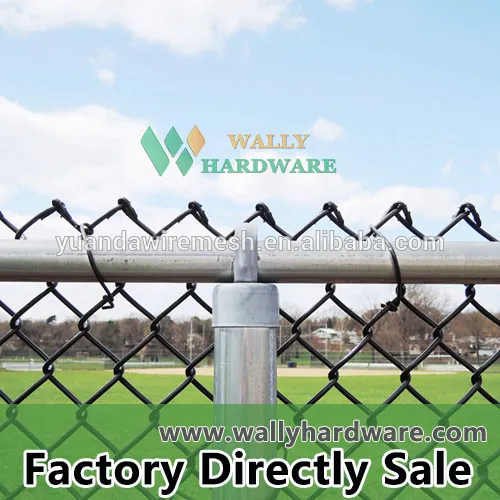 Cheap low factory price roll chain link fence/chain link fenc packed in roll