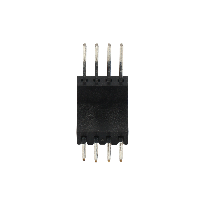 Special shaped connector 4P 90 degree tin plated