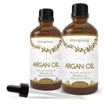 100% puro óleo de Argan natural para cabelos e cuidados com a pele