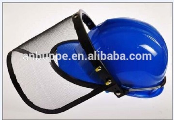 Standard and durable safety helmet with visor / safety helmet parts
