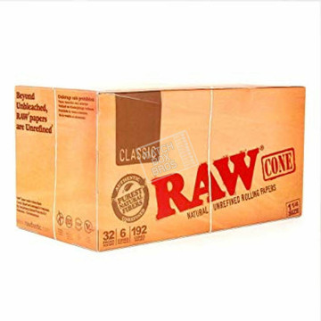 Raw Classic Cones Smoking Rolling Paper