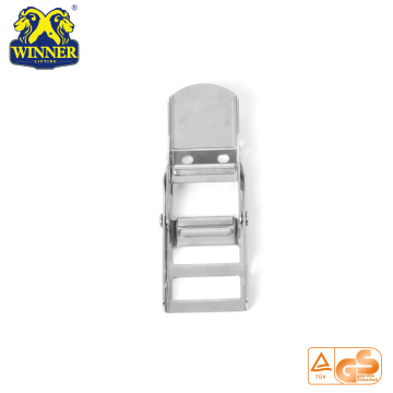 Steel White Zinc Overcenter Buckles Webbing Buckle