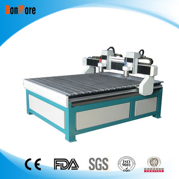 BMW1325 low price 3d automatic China multi heads wood cnc router