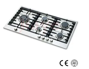 2015 hot sale 5 burners gas stove