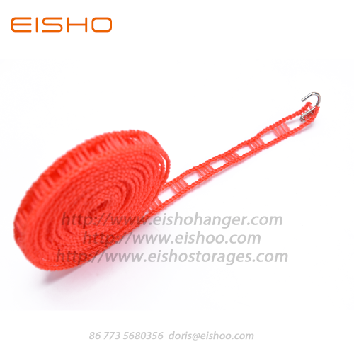 EISHO Non-slip Clothes Drying Rope Retractable Clothesline