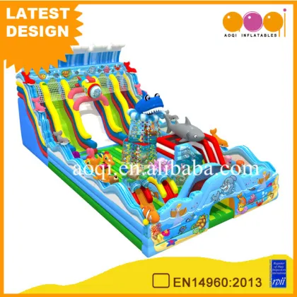 China suppliers inflatable products manufacturer giant ocean fun city inflatable playground children inflatable playland