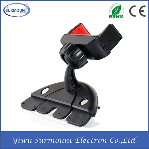 Car CD Slot Mount One Touch Phone Holder
