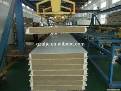 Sandwich panel. Polystyrene (EPS) sandwich panel, Polyurethane sandwich panels,
