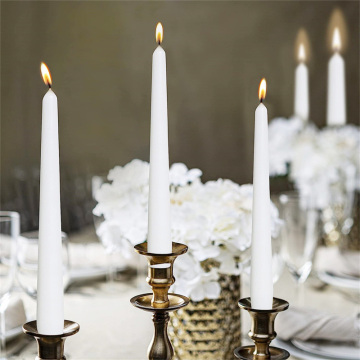Custom Variety Size Shape Colored Conical Taper Candles