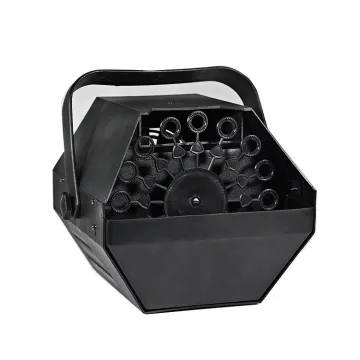 MITSUshow Mini Small Power Stage Bubble Machine with DJ Lighting for Party and Christmas