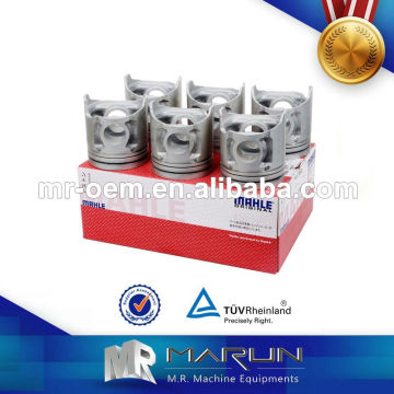 MAHLE Engine Piston & Piston for Mitsubishi Excavator SK230-6E 6D34T Engine Parts