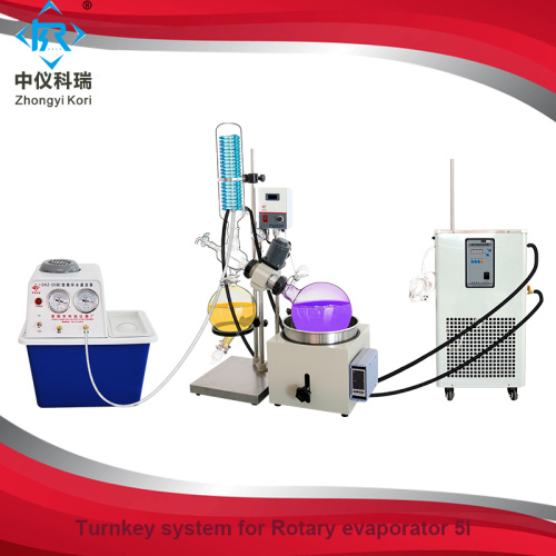 Lab vacuum Industrial Rotary Evaporator With Chiller