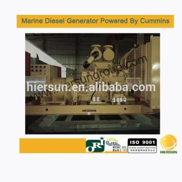 Powered by Cummins 800KW/1000KVA Marine diesel generator