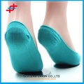 New Bamboo Embroidery Girl No Show Socks