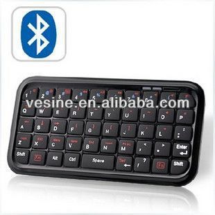 Mini bluetooth keyboard for iphone4 and ipad