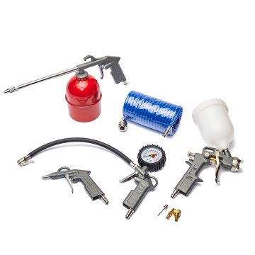 Kit strumento per accessori per compressori per compressori ad aria da 8 pezzi per garage: set completo per applicazioni aria compresse