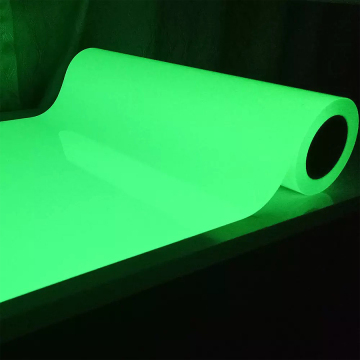 Luminous glow in the dark easy weed htv tape roll vinyl rolls heat transfer