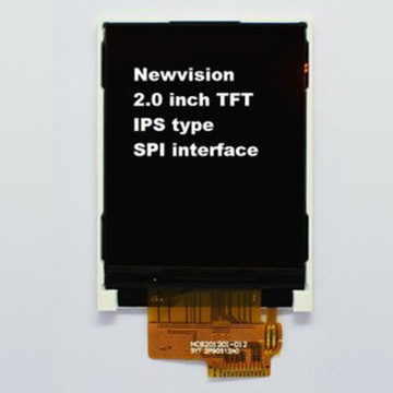 2.0 인치 LCD 화면 IPS 타입 TFT 디스플레이