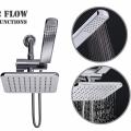 Head Showers Silver Bathroom ABS Head Hand Shower Set Factory