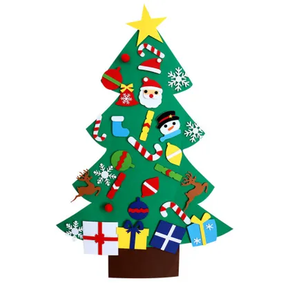 Multifunctional Christmas Skirt for Advent Calendar and Tree