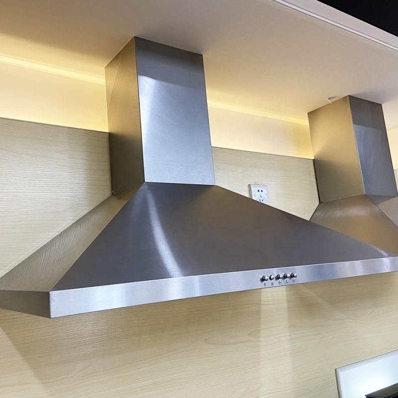 60/90cm 1000 m3/hr Pyramid Range Hood Cooker kitchen Hood Wall Mounted Extractor Range Hood