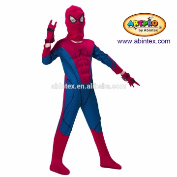 Deluxe spider man Costume(15-036) as party costume for boy with ARTPRO brand