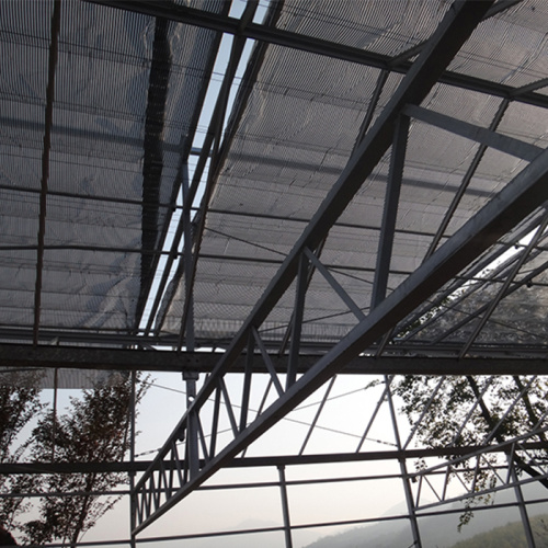 External and Internal Sun Shading for Greenhouse