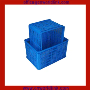stackable plastic fruit and vegetable crate