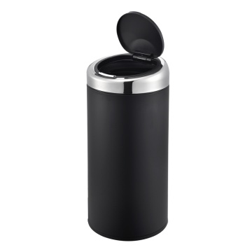 50L Round Office Kitchen Stainless Steel Trash Can