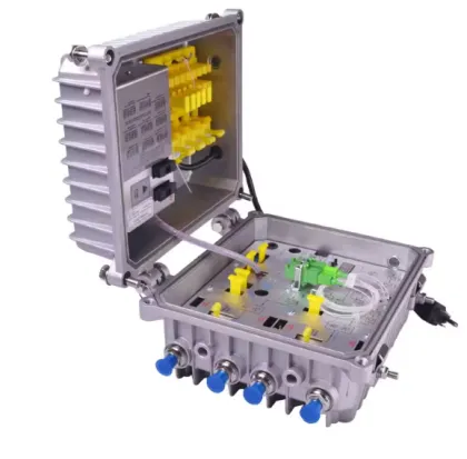 4-Port CATV Outdoor Optical Fiber Optical Node with Return Path for Philips